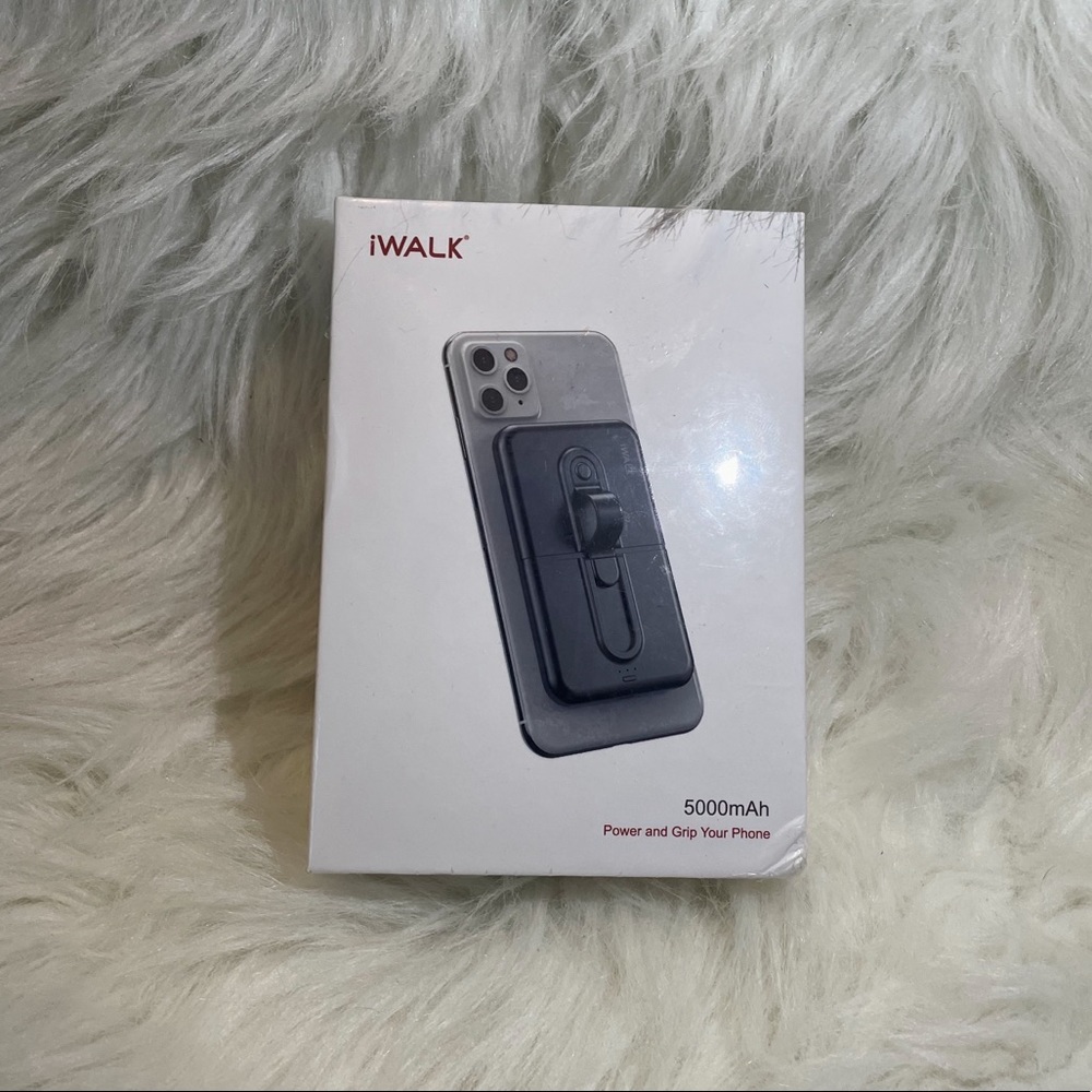 iWalk Wireless Charger & Grip For Phone NEW